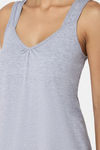 Intimacy Cotton Camisole - Grey Melange — thumbnail 5